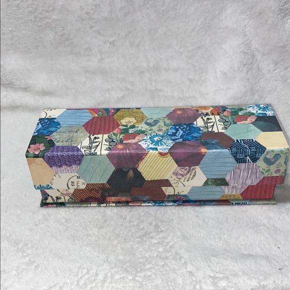 Colorful Hexagon Patterned Box - Picture 1 of 12